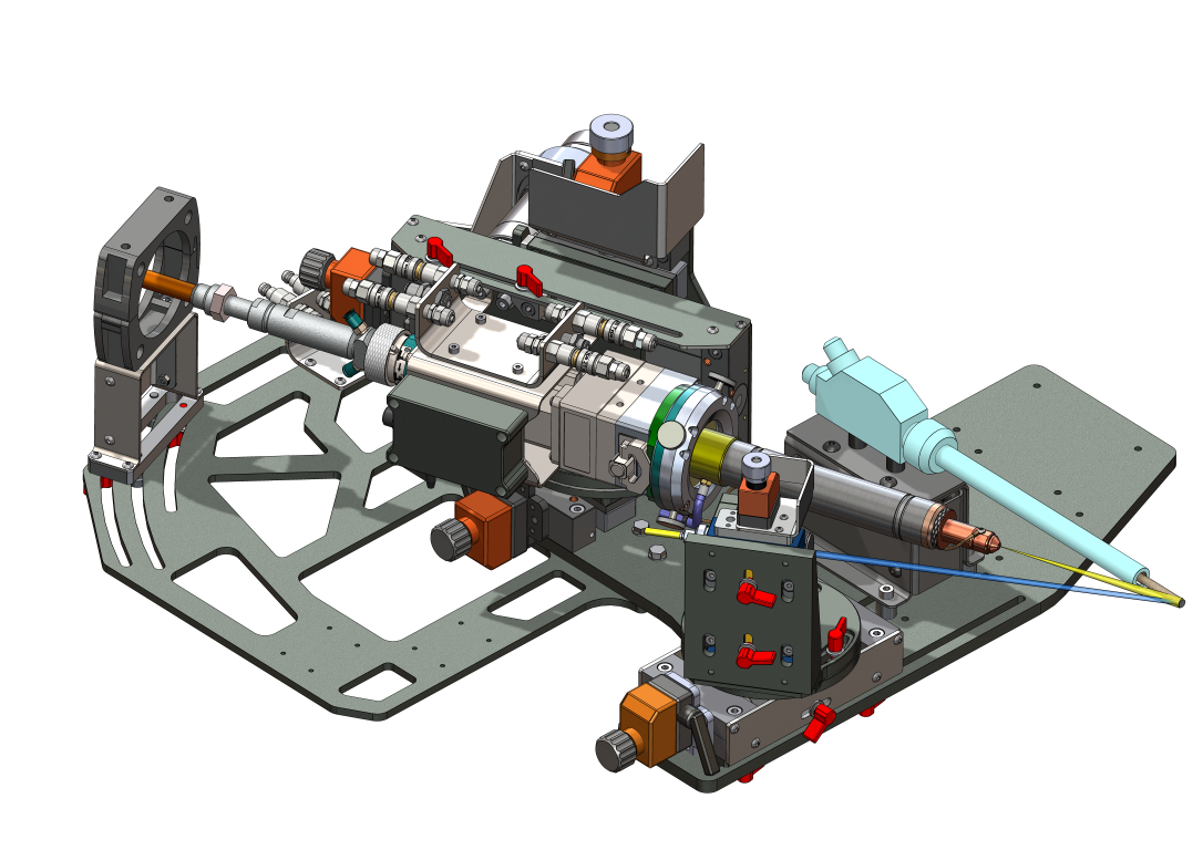 Process Development Laser Assisted Cold Spray system using a VRC Cold Spray System
