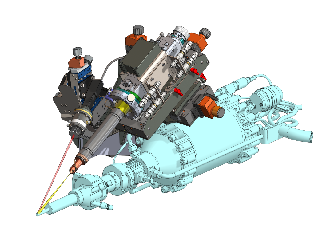 Process Development Laser Assisted Cold Spray system an Impact Cold Spray System