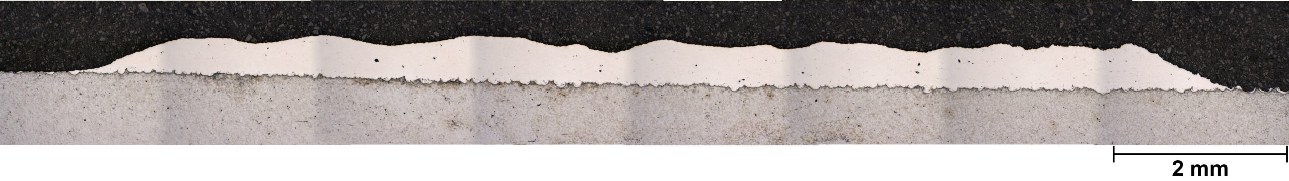 Laser Assisted Cold Spray, LACS.
Coating Stelllite 6, a hard facing alloy, on to a steel tube.  Large deposit demonstrating performance even using "low" pressure cold spray system.